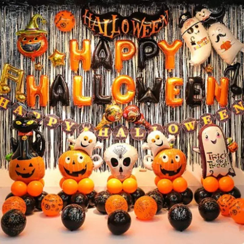 Happy Halloween Holiday Decorations Bar Decor Event Party Supplies Inflatable birthday Toys Balloon