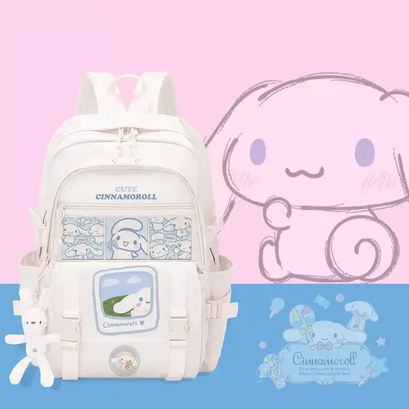 Sanrio hello kitty  backpack  mochilas aestethic Backpacks for Children Toys Backpack School Student Gift Kawaii Cinnamoroll bag