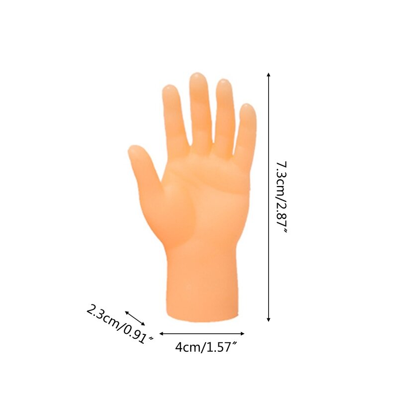 Modelo manos pequeñas para muñeca, marioneta dedo Universal, papel para niños, Pl, 4/10 Uds.