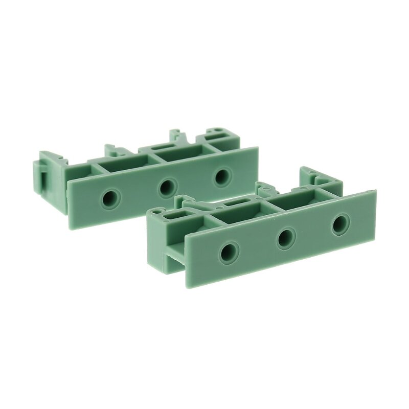 P82D 2pcs DRG-01 PCB Mounting Brackets For DIN 35mm Rail Adapter Circuit Board Mounting Bracket Replacements Parts