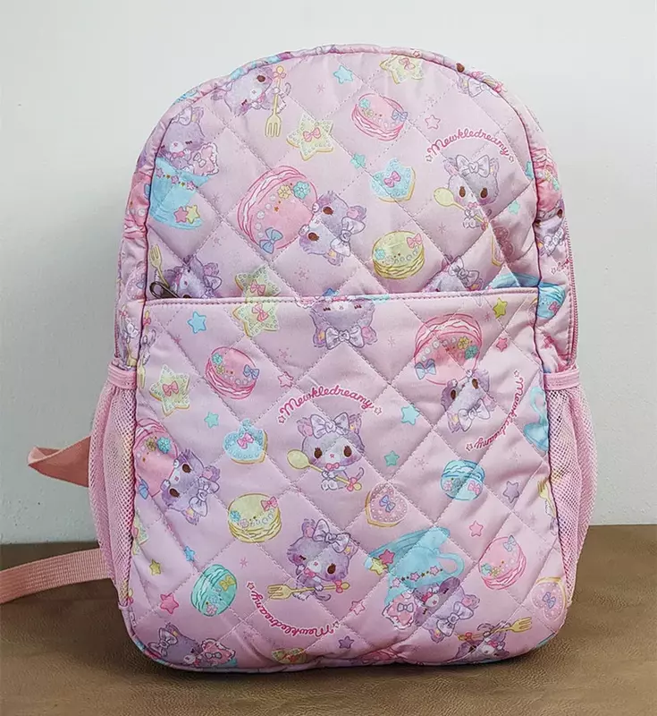 Tas punggung anak perempuan, tas ransel Sekolah gambar kartun Anime Kawaii untuk anak perempuan