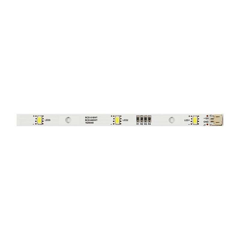 Freezer Geladeira LED Strip Light Bar, HISENSE, RONGSHENG, E349766, 1629348, DC 12V, 2W, HCDM415LC