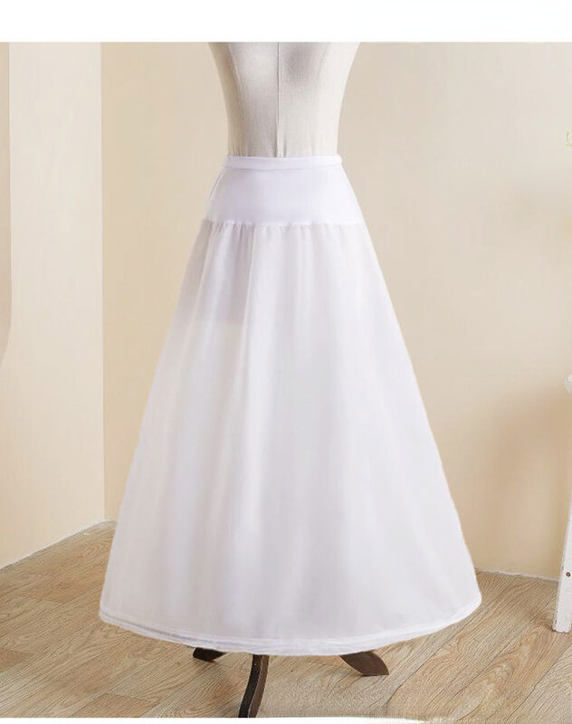 Bridal Girdle Crinoline Elastic A- line Slip Dress Wedding Accessories Floor-Length Circle