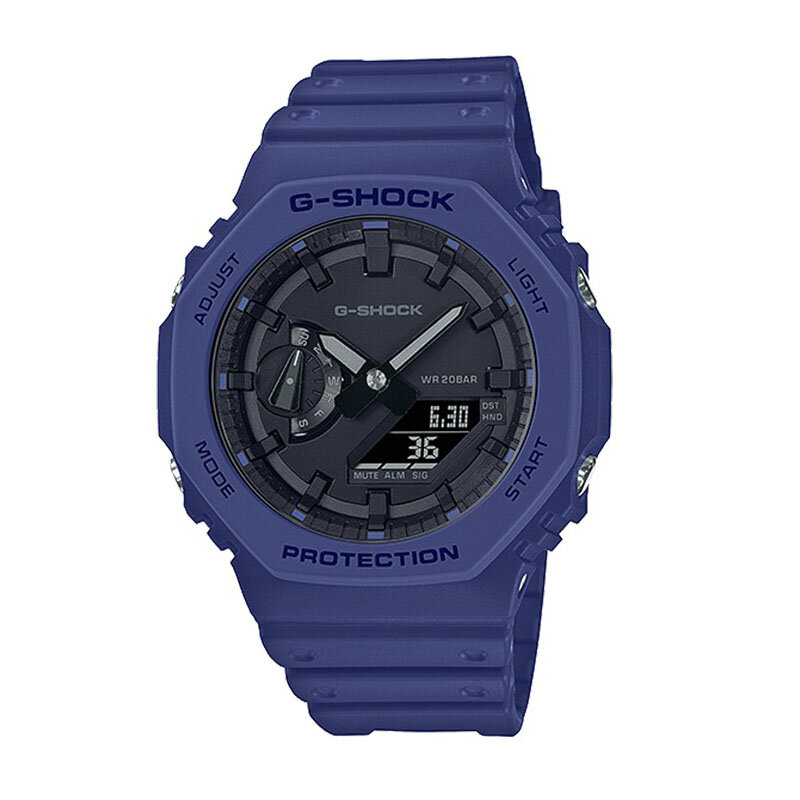 G-shock นาฬิกาผู้ชาย, นาฬิกาข้อมือควอทซ์แฟชั่นลำลองอเนกประสงค์กลางแจ้งกีฬากันกระแทกหน้าปัด LED นาฬิกาหน้าจอคู่