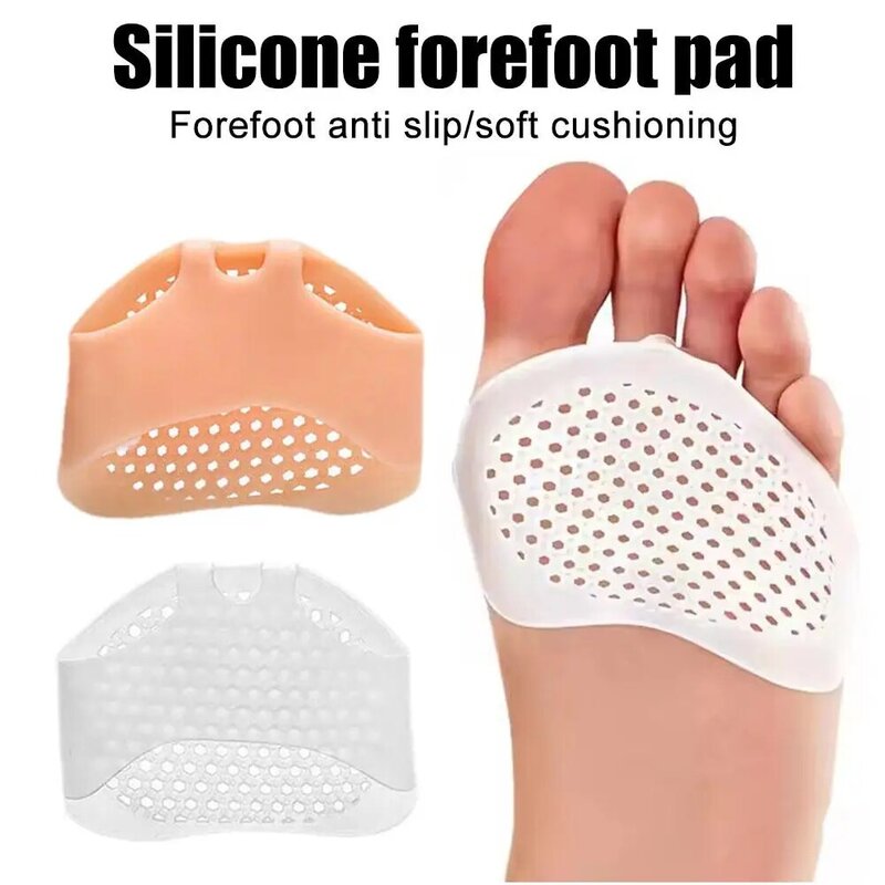 1 pasang pemisah jari kaki silikon, untuk menghilangkan rasa sakit, bantalan Metatarsal, sol pijat kaki Orthotics, kaus kaki kaki kaki, perawatan kaki T J9Z2