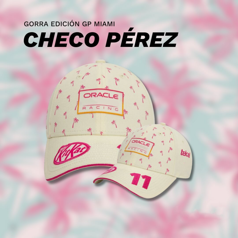 F1 Bull Team,Checo Perez Miami Gp 2024 Pet Baseball Hoed, Max Verstappen Miami Gp Cap, Formule 1 Fan Trucker Cap
