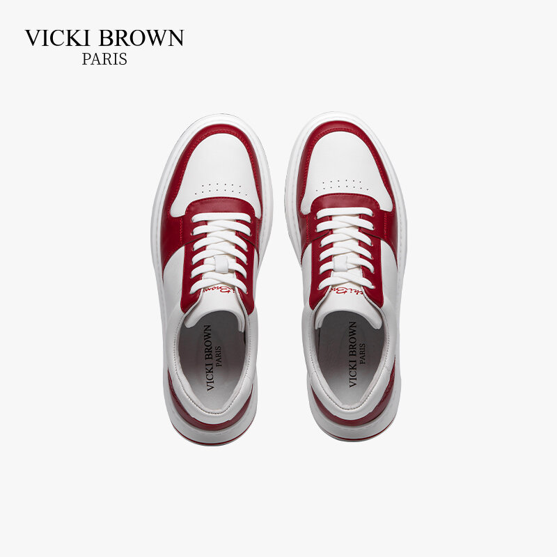 Modne, wysokiej klasy męskie buty deskorolkowe VICKI BROWN w stylu patchworkowym, codzienne buty sportowe, wiele kolorów