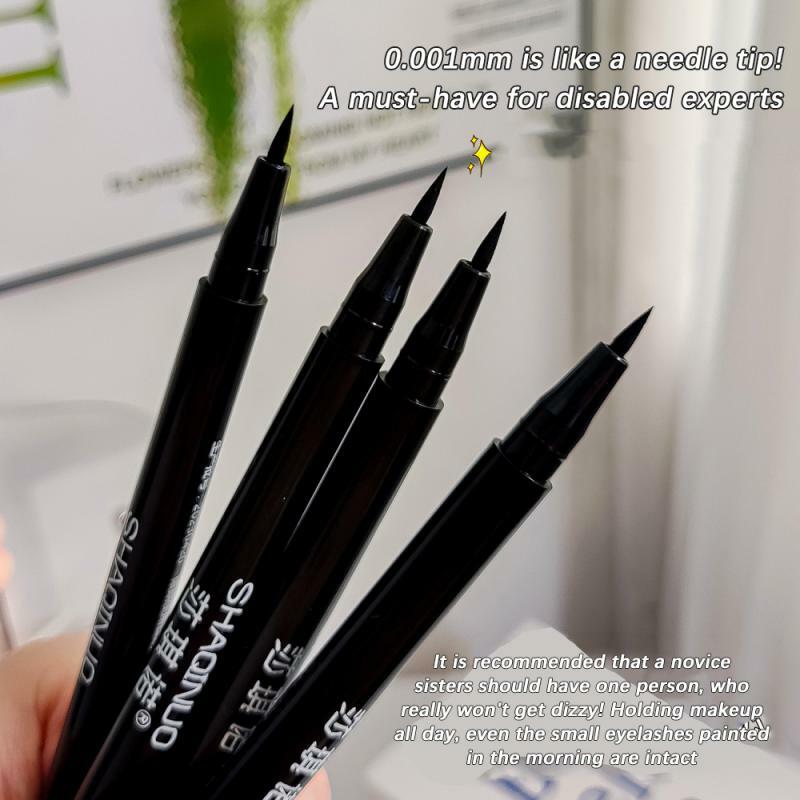 Liquid Eyeliner Thin Head Does Not Faint Waterproof Not Easy To Fade Lasting Liquid Eyeliner Pen Makeup Cosmetics