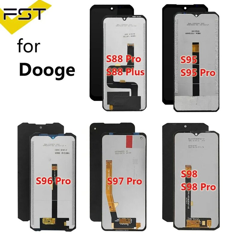 ЖК-дисплей для Doogee S98 S97 Pro, сенсорный экран, дигитайзер Для Doogee S88 Plus S96 Pro, ЖК-дисплей Doogee S61 S90 S86 S89 Pro, ЖК-дисплей