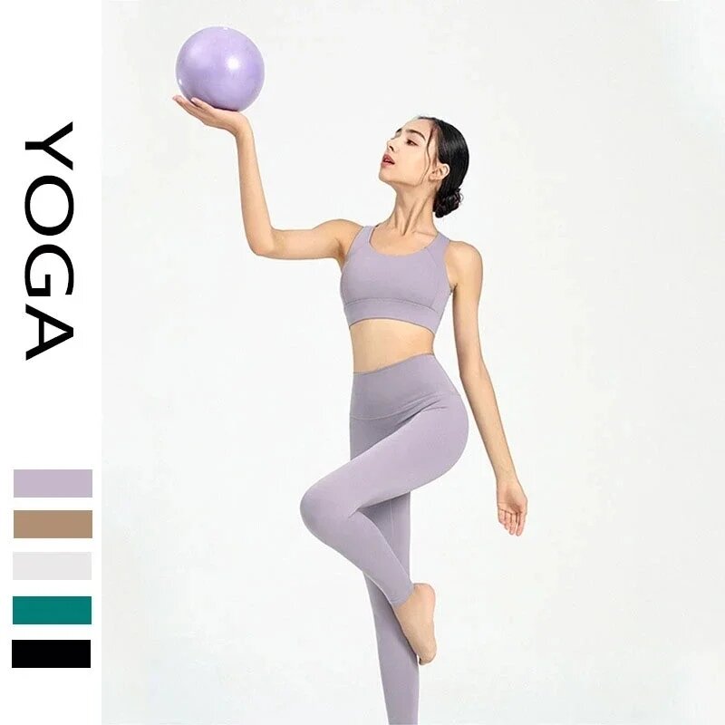 Biustonosz damski joga odporny na wstrząsy oddychający Pilates Fitness i stanik sportowy