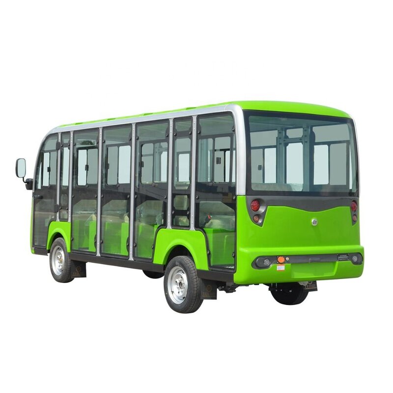 Электрический экскурсионный автобус, 14 сидений, система переменного тока 72 в 400 а/батарея для пассажиров, 14 местный экскурсионный автомобиль, туристический электрический автобус
