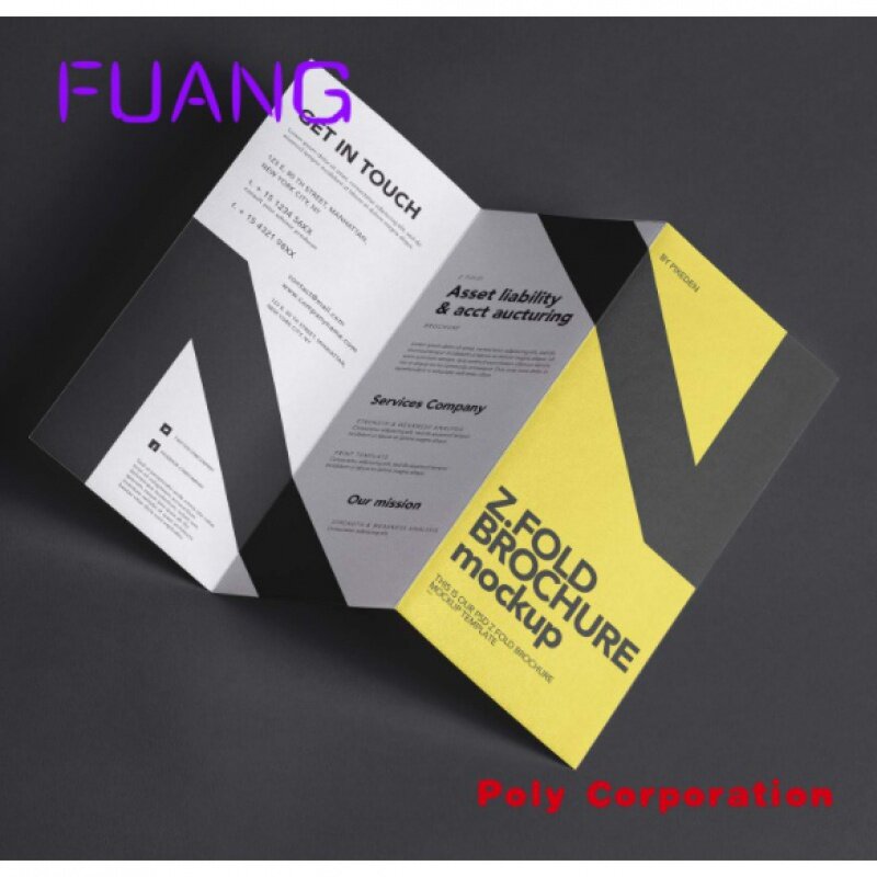 Custom  Custom printed promotion Flyer/Leaflet/Catalogue/Booklet/Brochure printing service