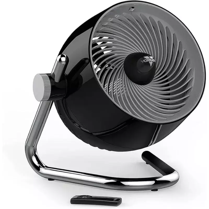 mini portable fan Whole Room Air Circulator Fan with 4 Speeds, Remote Control, Rotating Axis, you deserve it