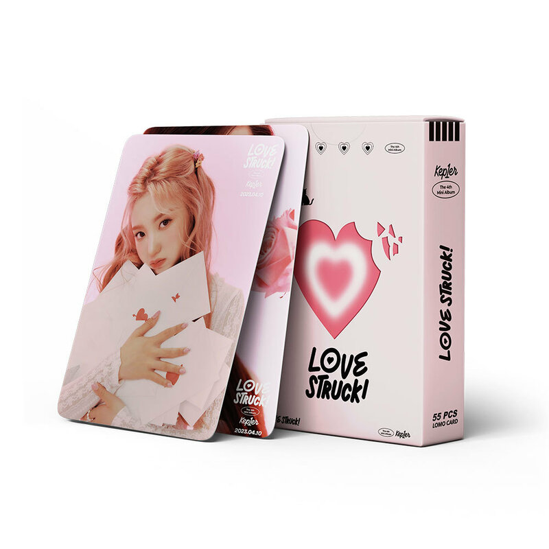¡55 piezas KPOP Kep1er Photocard nuevo álbum de problemas LOVE STRCK! Tarjeta de LOMO de fotos HD de alta calidad, Kep1er, imágenes, regalo para Fans