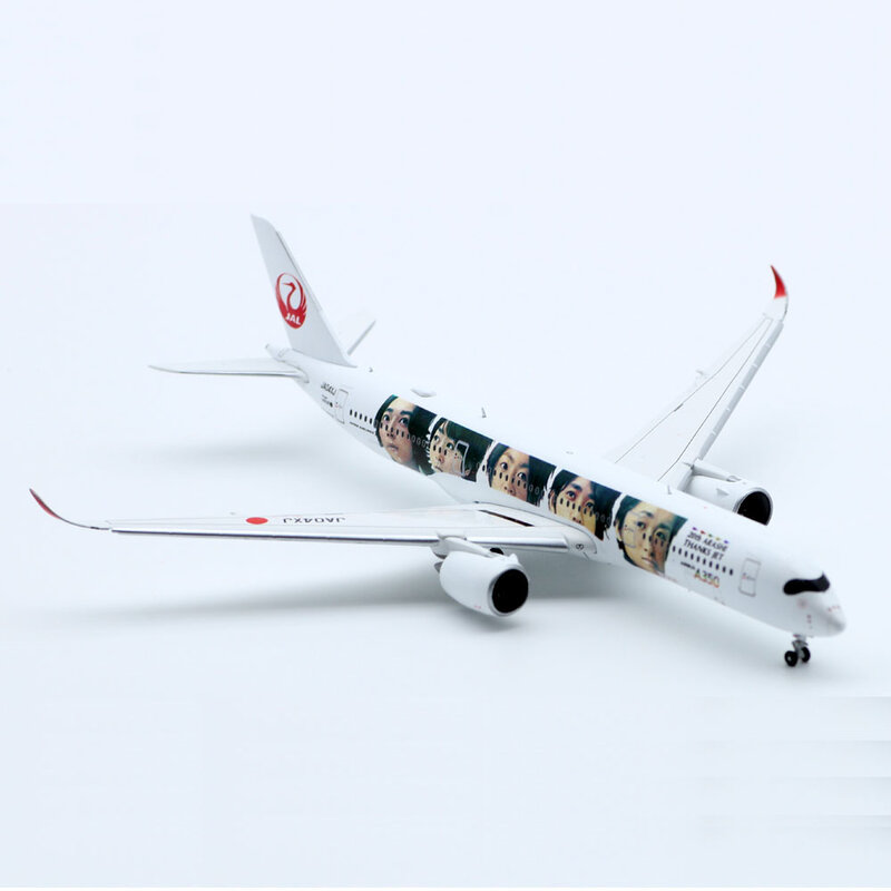 A350-900繊細な航空合金とプラスチックモデル、1:400スケールのダイキャストおもちゃギフトコレクション、シミュレーションディスプレイ、日本の各