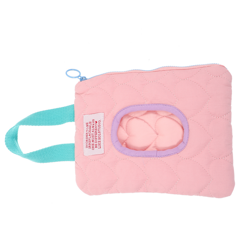 Kotak tas tisu basah gantung untuk bayi, tempat tisu basah, wadah kantung katun, kotak untuk bayi
