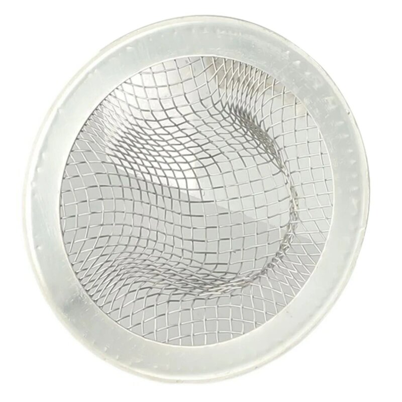 1*Filter Cover Kitchen Drain Plug Catcher Cover Filter Strainer Kitchen Tool Stainless Steel Bathroom Floor Drain Cover