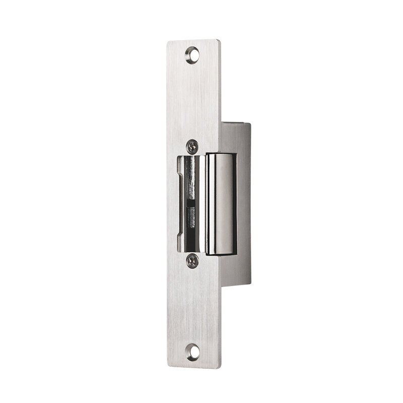 TMEZON kunci Strike elektrik tipe sempit kunci pintu elektrik untuk rumah kantor kayu pintu logam Mode NC gagal aman DC 12V akses