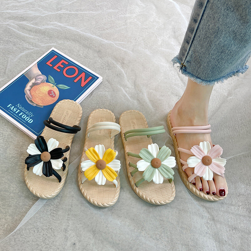 Женские сандалии в римском стиле, модные пляжные сандалии в Корейском стиле, в стиле интернет-знаменитостей, для лета, 2024