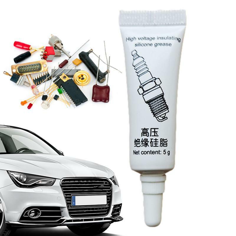 Dielectric Silicone Grease High-Voltage Insulation Waterproof Silicone Grease Dielectric Sealant Maintenance spark plug grease