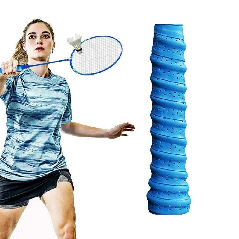 Nastro per impugnatura da Tennis manico da Badminton Wrap nastro per manico per racchetta nastro per impugnatura per racchetta da Badminton Super assorbente Tennis Overgrip Sweat