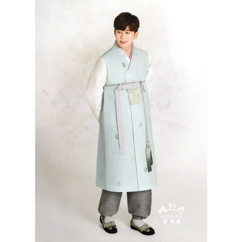 Vêtements coréens brodés à la main pour hommes, vêtements coréens, originaux, importés, neufs