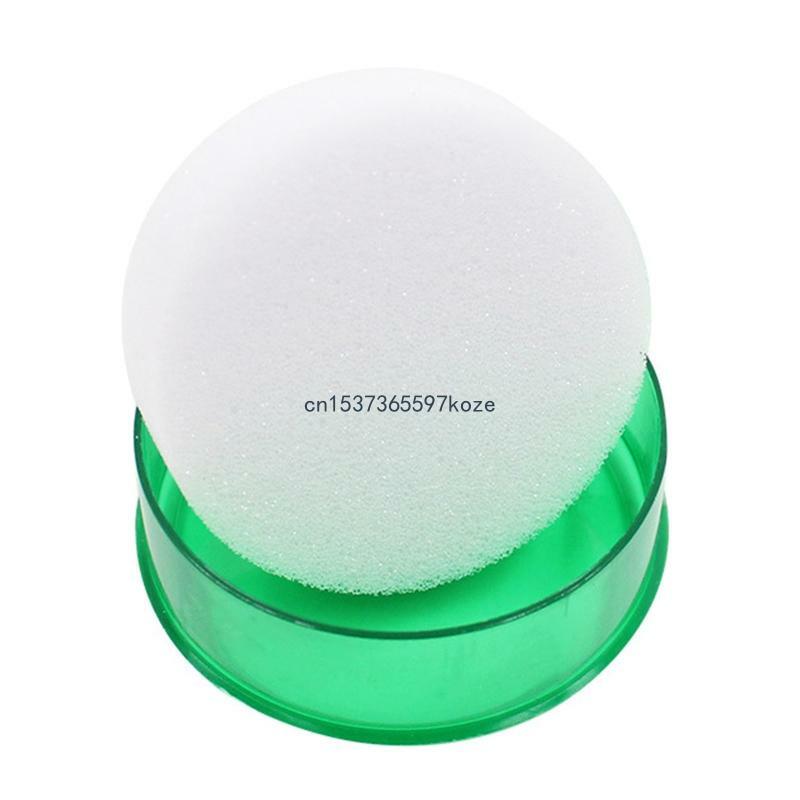 Round Wet Sponge Cup for Accountant Office Clerk Cashier Counting Papers