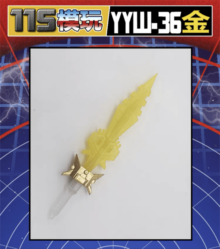 Épée d'étoile de kit de mise à niveau d'arme YYW-36 pour des accessoires universels