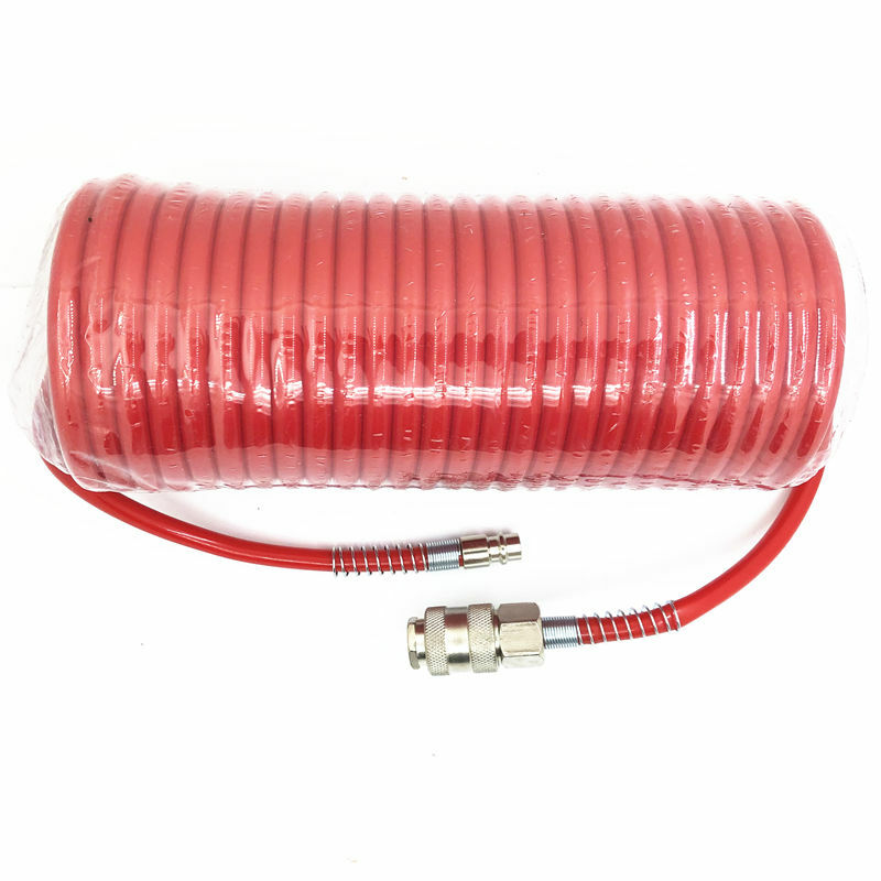 Telescopic PE Hose 7.5M Pneumatic Air Hose Tube Air Compressor Tools with European Style EU Male and Female Quick Connector
