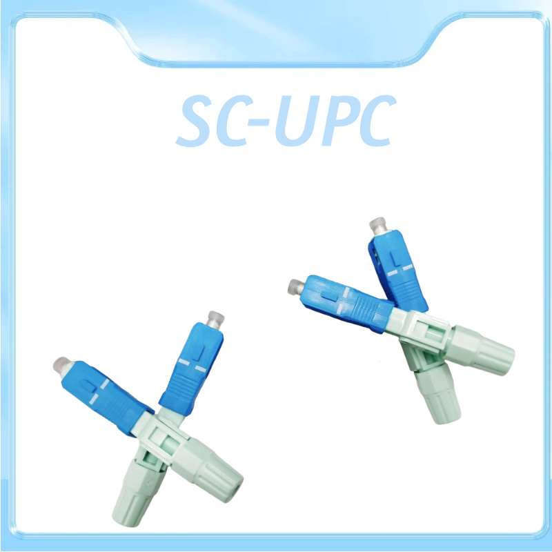 Nuovo strumento SC APC UPC FTTH connettore a freddo strumento connettore in fibra ottica SM connettore rapido ottico monomodale
