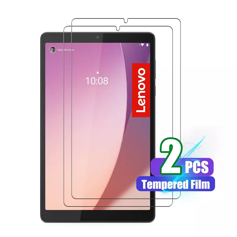 Kaca Tempered untuk Lenovo Tab M8 (4th Gen) 8.0 "Film pelindung layar antigores 9H kekerasan Ultra jernih kaca antigores 2023