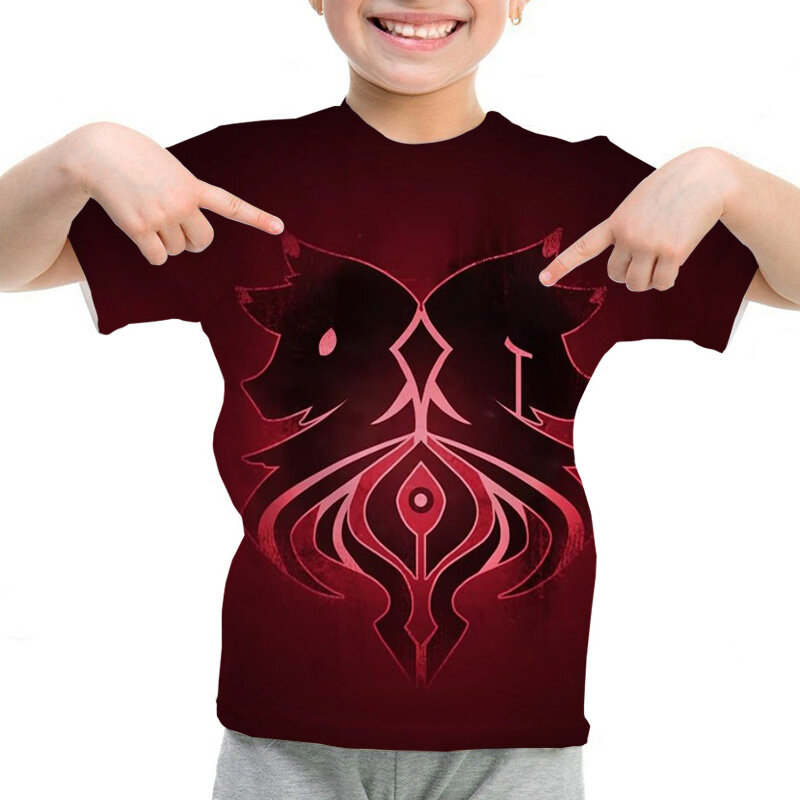 Детская футболка с коротким рукавом, для мальчиков и девочек