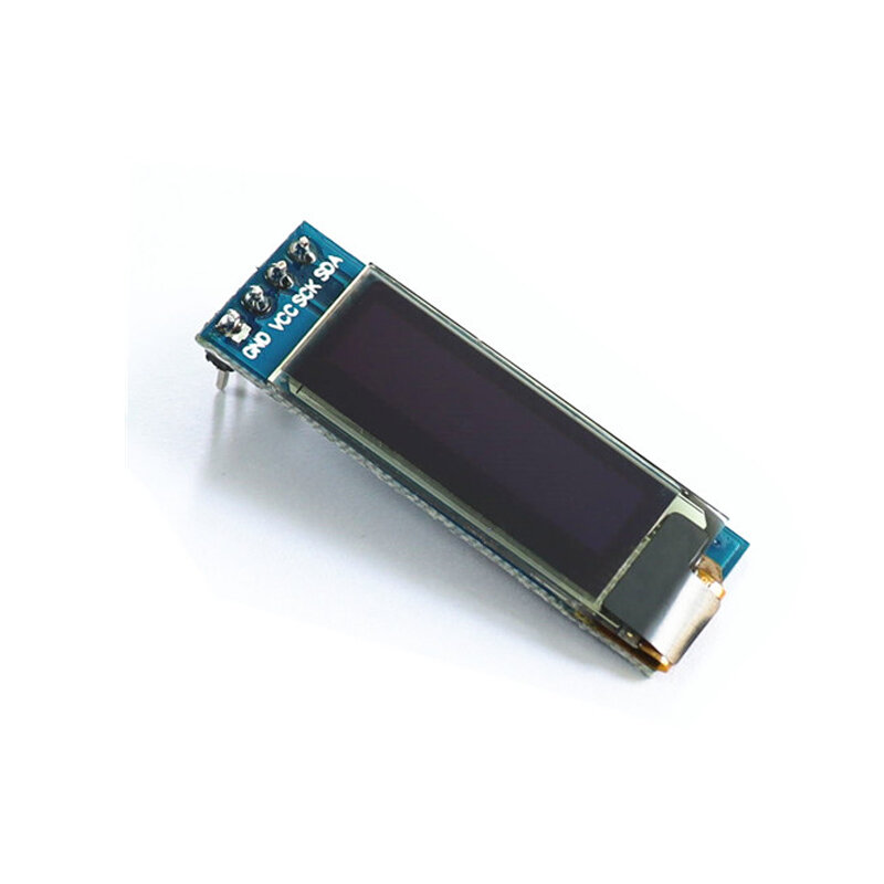 0.91นิ้ว OLED โมดูล0.91 "สีขาว/สีน้ำเงิน OLED 128X32 OLED LCD โมดูลจอแสดงผล LED 0.91" IIC สื่อสารสำหรับ Arduino