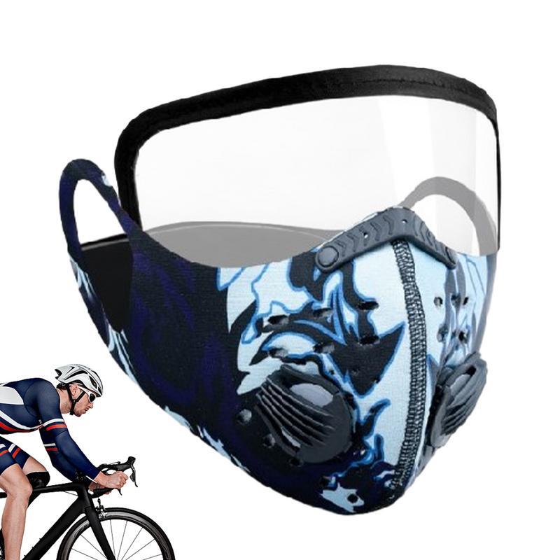 Мотоциклетная маска байкера, Пылезащитная маска для лица для езды на велосипеде, многоразовая защита для половины лица, Ветрозащитная маска для езды на велосипеде, лыжное снаряжение, защита от загрязнений