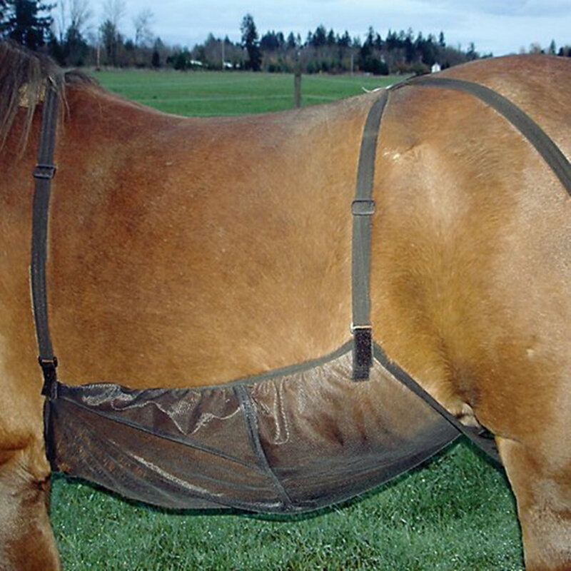 Adjustable Horse Fly Sheet Belly Guard Net Protection Blanket Rug Total Protection Comfortable Breathable and Scratch-Proof
