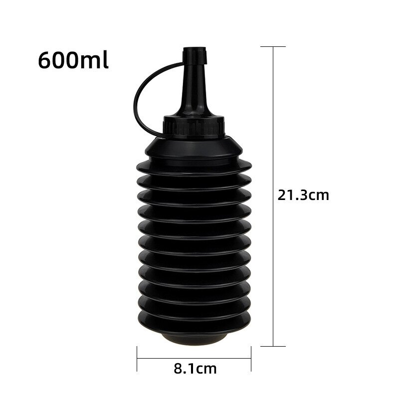 Botella de bolas de Gel con cuentas de agua para pistola de agua, accesorios de pistola de juguete de batalla CS, 600ml