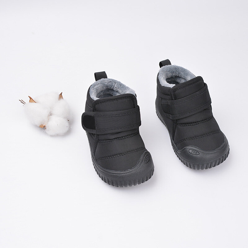 รองเท้ารองเท้าฤดูหนาวเด็กลุยหิมะกันน้ำพื้นนุ่มสำหรับเด็กวัย21-26 CSH1559รองเท้าเด็กหญิงเด็กชายลำลองสำหรับเด็กวัยหัดเดินขนาด21-26นิ้ว