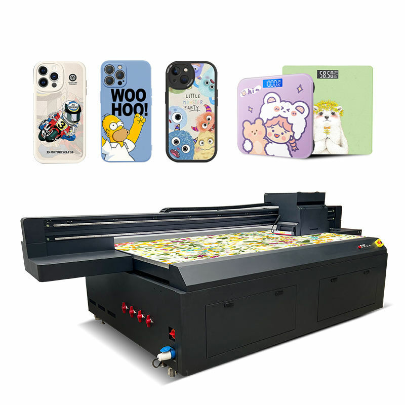 Impresora plana UV de gran formato, máquina de impresión de plástico, Metal, cuero, vidrio, 2513, CX-2513UV-6