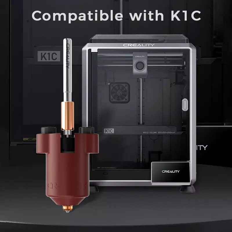 Набор керамических нагревательных блоков Creality K1C, комплект насадок с быстрой заменой, насадка 0,4 мм, комплект нагревательных блоков для 3D-принтера Ender 3 V3