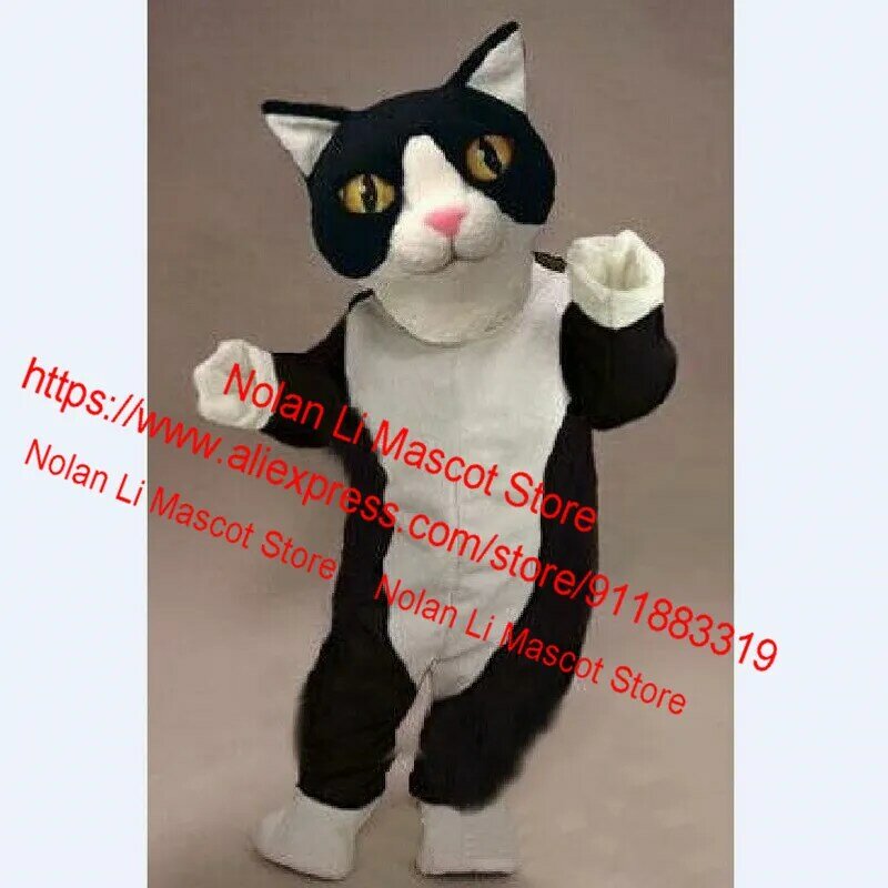 Costume della mascotte del gatto sveglio di alta qualità puntelli del film gioco di ruolo di animazione del fumetto gioco pubblicitario della festa di compleanno formato adulto 077