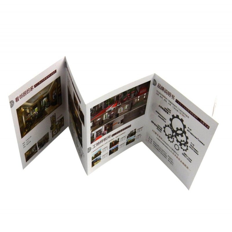 Op Maat Gemaakt Product. Promotion Goedkoop Aanpassen Afdrukken Flyers Folders Brochure Pamflet