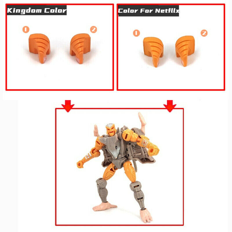 Kit de actualización de piezas de relleno de muslo para Transformers War Cybertron Kingdom Netfll Rattrap, accesorios de figuras de acción