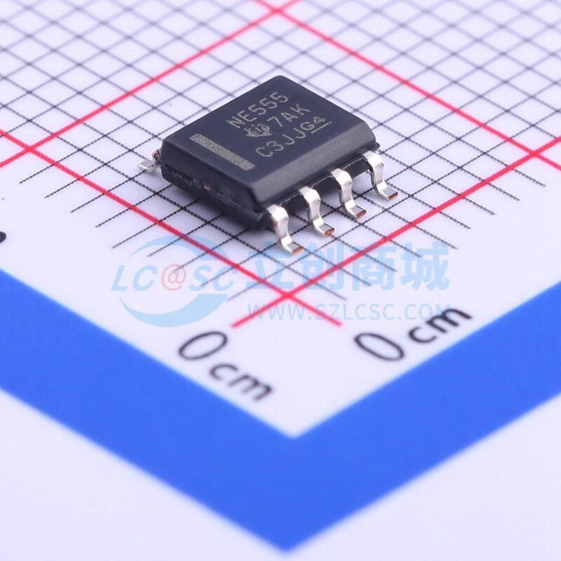 Chipset IC, NE555, temporizadores NE555D, SMD SOP-8, SOP, 100% original, novo, em estoque