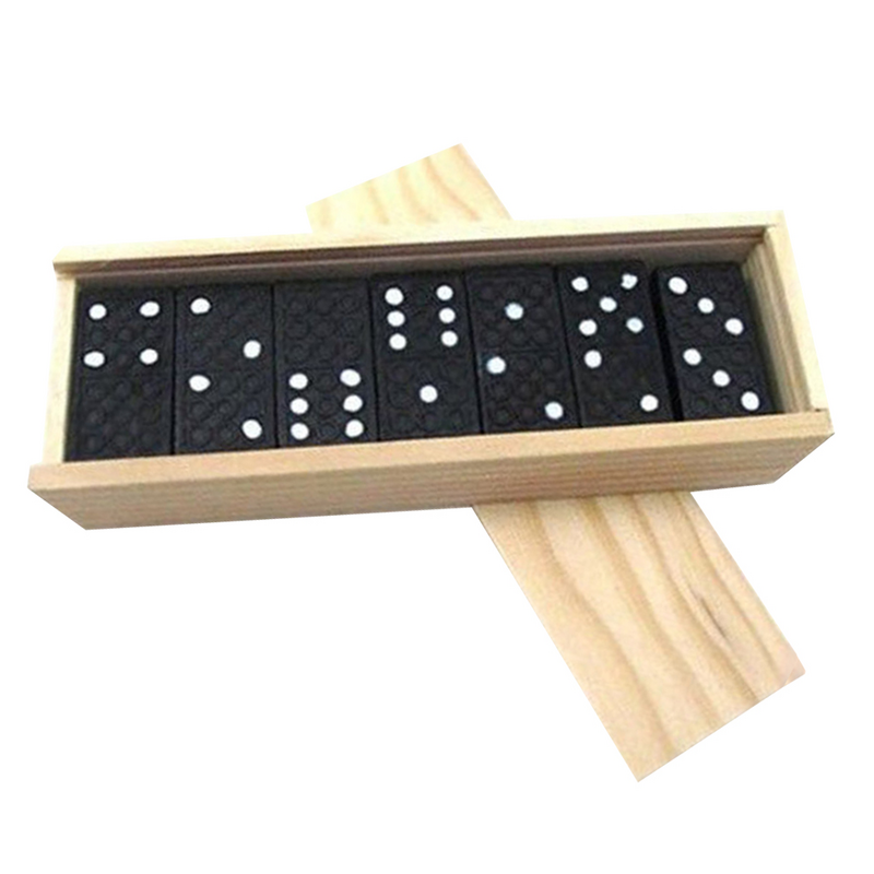Domino Blocks Zabawka dla dzieci Gra budowlana Drewniana zabawka Edukacyjna drewniana Ciekawe dzieci