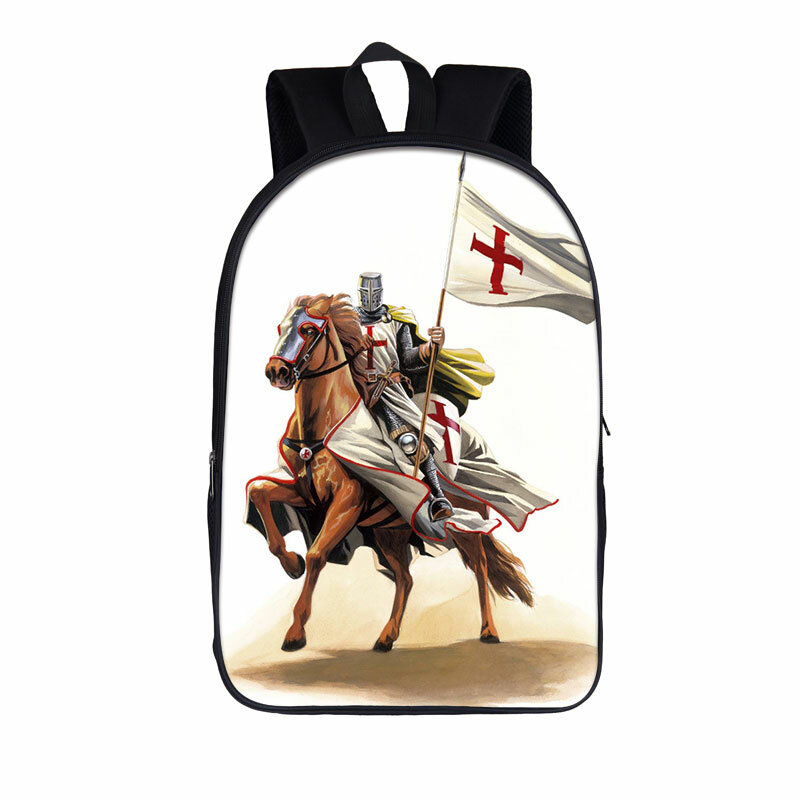 Рюкзак Templar Knight с принтом, соломоновская масонская вывеска, детские школьные ранцы, дорожный портфель для книг, студенческие рюкзаки для ноутбука, подарок