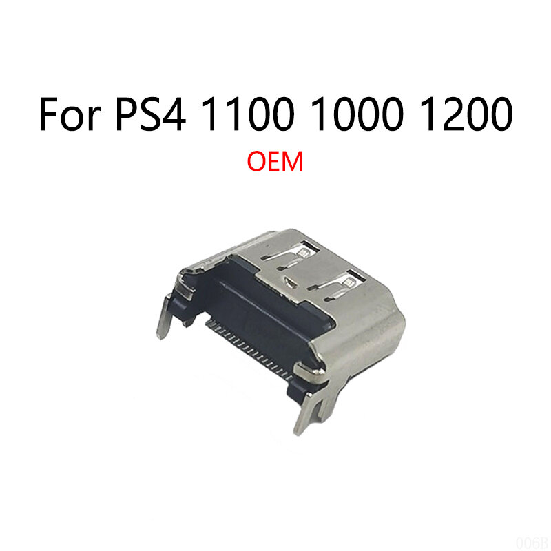 소니 PS4 1100 1000 1200 HDMI 인터페이스 호환 소켓 잭, 플레이스테이션 4 슬림, PS4 프로 HDMI 포트 커넥터, 1PCs/로트