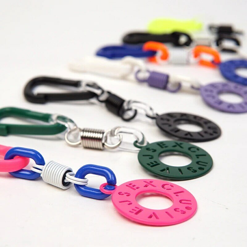 Sleutelband Kleur Touw Sleutelhanger Plastic Karabijnhaak Lanyard Schooltas Hanger Premium Keycord Accessoires Kleding Decoratie