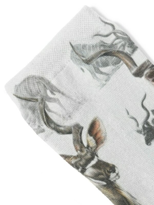 Kudu Collage Sokken Veel Designer Merk Verwarmde Sokken Heren Dames