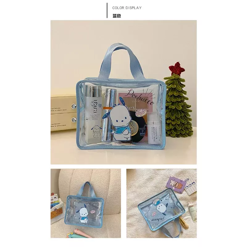 Sanrio New Clow M Kid's Handbag Cute Cartoon Waterproof Jade Hanging Dog Lightweight Cosmetic Bag