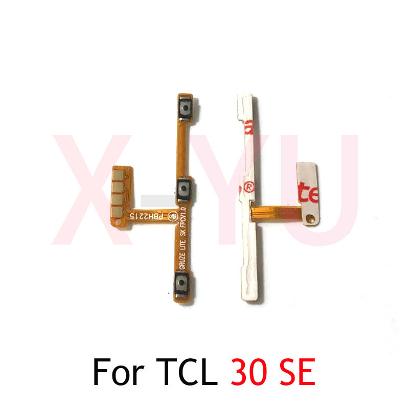 For TCL 30 SE 30SE 6165H 6165 Power On Off Switch Volume Side Button Flex Cable